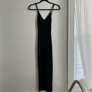 SHEIN Black Sleeveless Maxi Dress for Cocktail